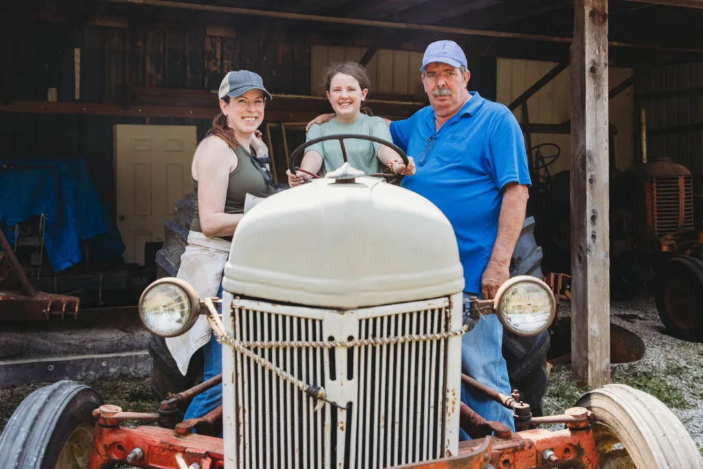 Farm family